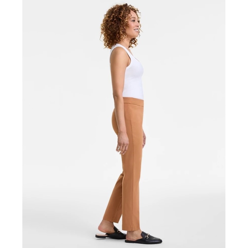 New! JM Collection‎ Cambridge Pant XS Slim Leg Comfort Waistband Tummy Control